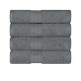 Cotton Plush Heavyweight Bath Towel Set of 4
