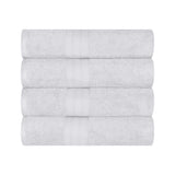 Cotton Plush Heavyweight Bath Towel Set of 4