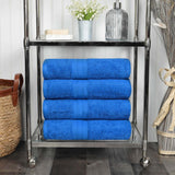 Cotton Plush Heavyweight Bath Towel Set of 4
