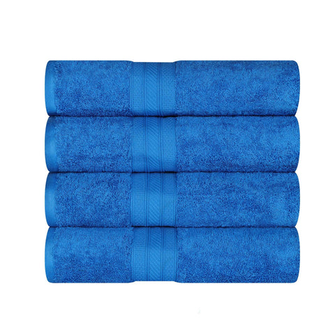 Cotton Plush Heavyweight Bath Towel Set of 4