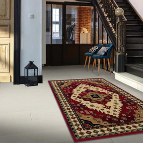 Aztec Southwestern Medallion Diamond Indoor Area Rugs or Runner Rug