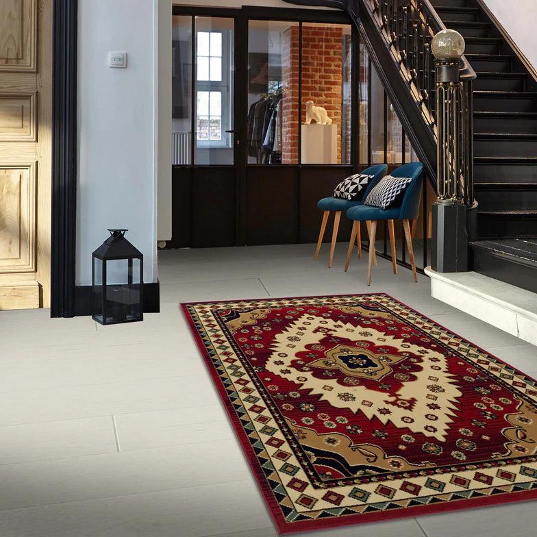 Aztec Southwestern Medallion Diamond Indoor Area Rugs or Runner Rug