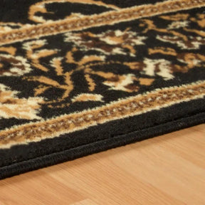 Barringer Traditional Floral Damask 3 Piece Area Rug Set