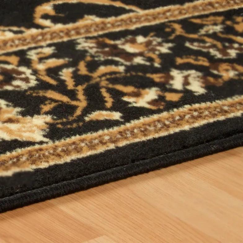 Barringer Traditional Floral Damask 3 Piece Area Rug Set