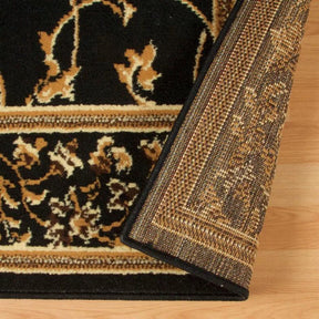 Barringer Traditional Floral Damask 3 Piece Area Rug Set