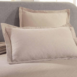 Lightweight Cotton Matelassé Bedspread Set 3-Piece Basketweave Jacquard