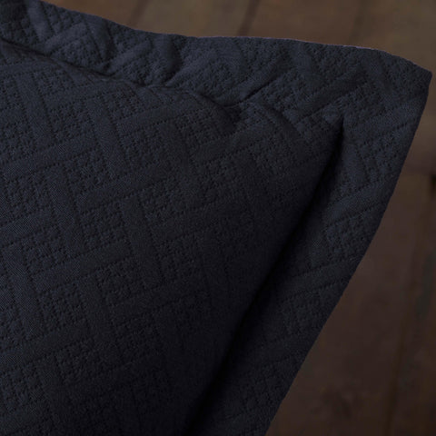 Lightweight Cotton Matelassé Bedspread Set 3-Piece Basketweave Jacquard