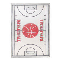 Basketball Court Non-Slip Kids Playroom Indoor Washable Area Rug