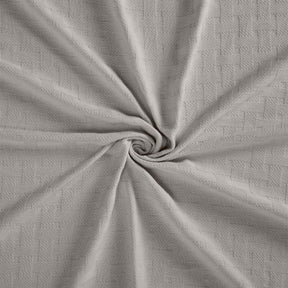 Basketweave Classic Farmhouse All-Season Cotton Blanket