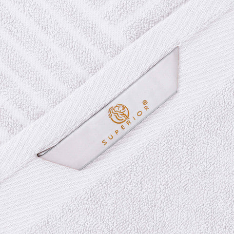 Egyptian Cotton Basketweave Towel Set 6 Piece