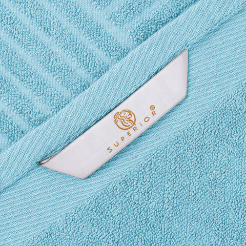 Egyptian Cotton Basketweave Towel Set 3 Piece