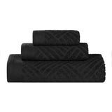 Egyptian Cotton Basketweave Towel Set 3 Piece