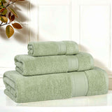 Belmont Zero Twist Cotton Medium Weight 3 Piece Towel Set