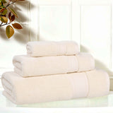Belmont Zero Twist Cotton Medium Weight 3 Piece Towel Set