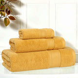 Belmont Zero Twist Cotton Medium Weight 3 Piece Towel Set