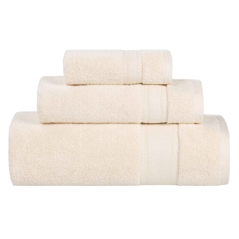 Belmont Zero Twist Cotton Medium Weight 3 Piece Towel Set