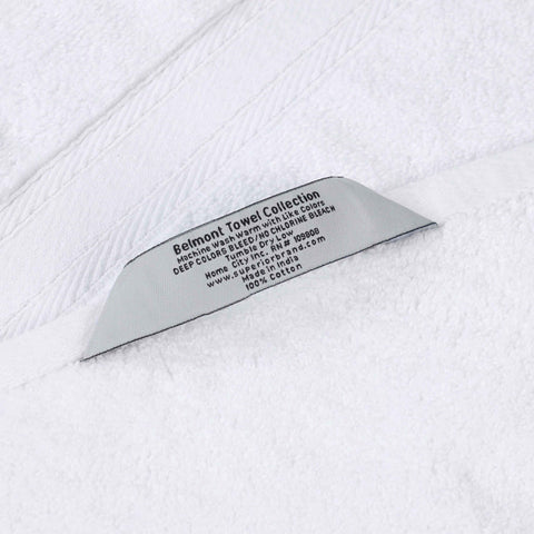 Belmont Zero Twist Cotton Medium Weight 3 Piece Towel Set