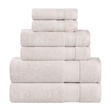 Zero Twist Cotton Towel Set 6-Piece - Belmont