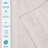 Zero Twist Cotton Towel Set 6-Piece - Belmont