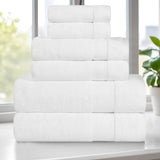 Zero Twist Cotton Towel Set 6-Piece - Belmont