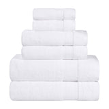 Zero Twist Cotton Towel Set 6-Piece - Belmont