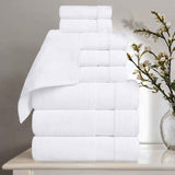 Belmont Zero Twist Cotton Medium Weight 9 Piece Towel Set