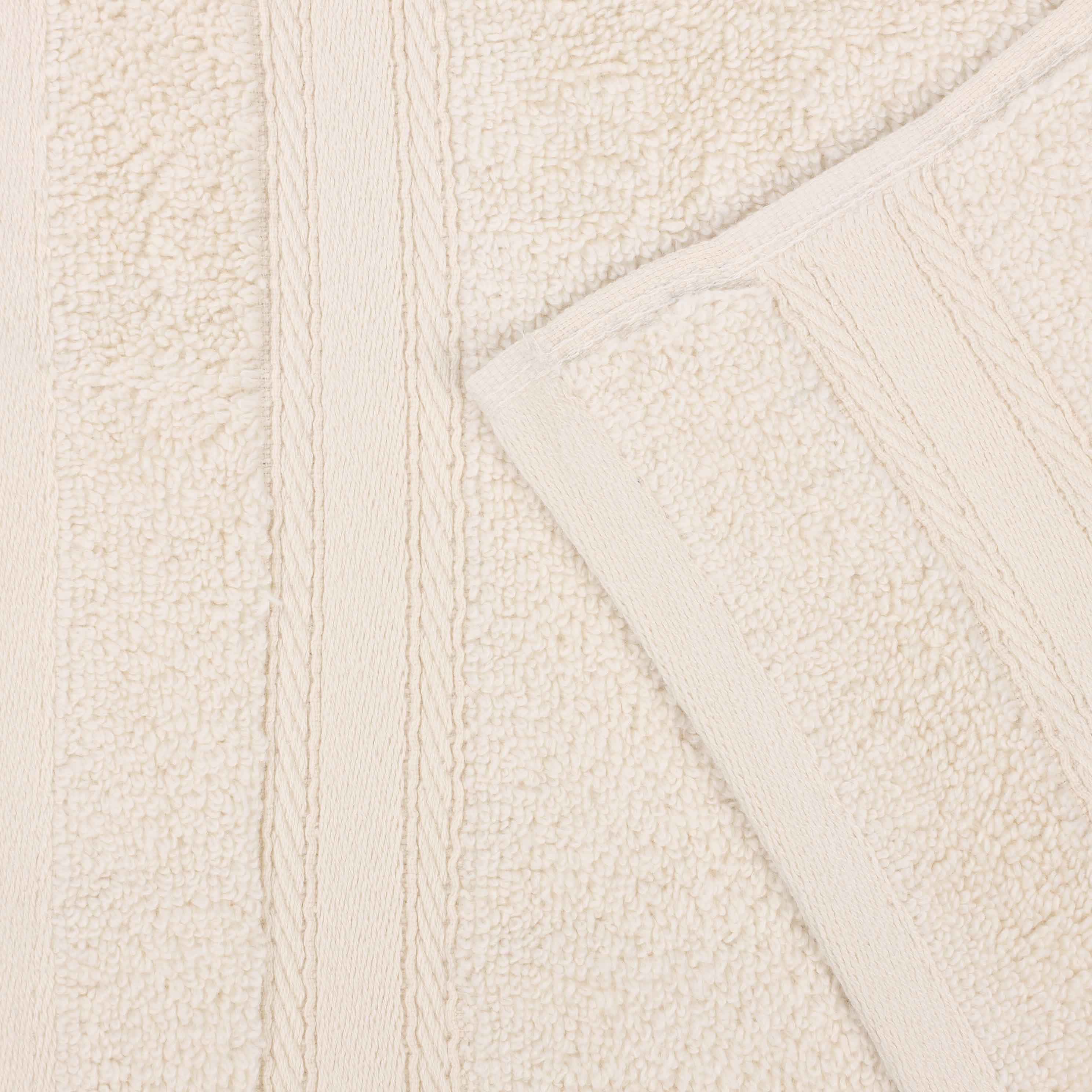 Belmont Zero Twist Cotton Medium Weight Face Towels, Set of 12