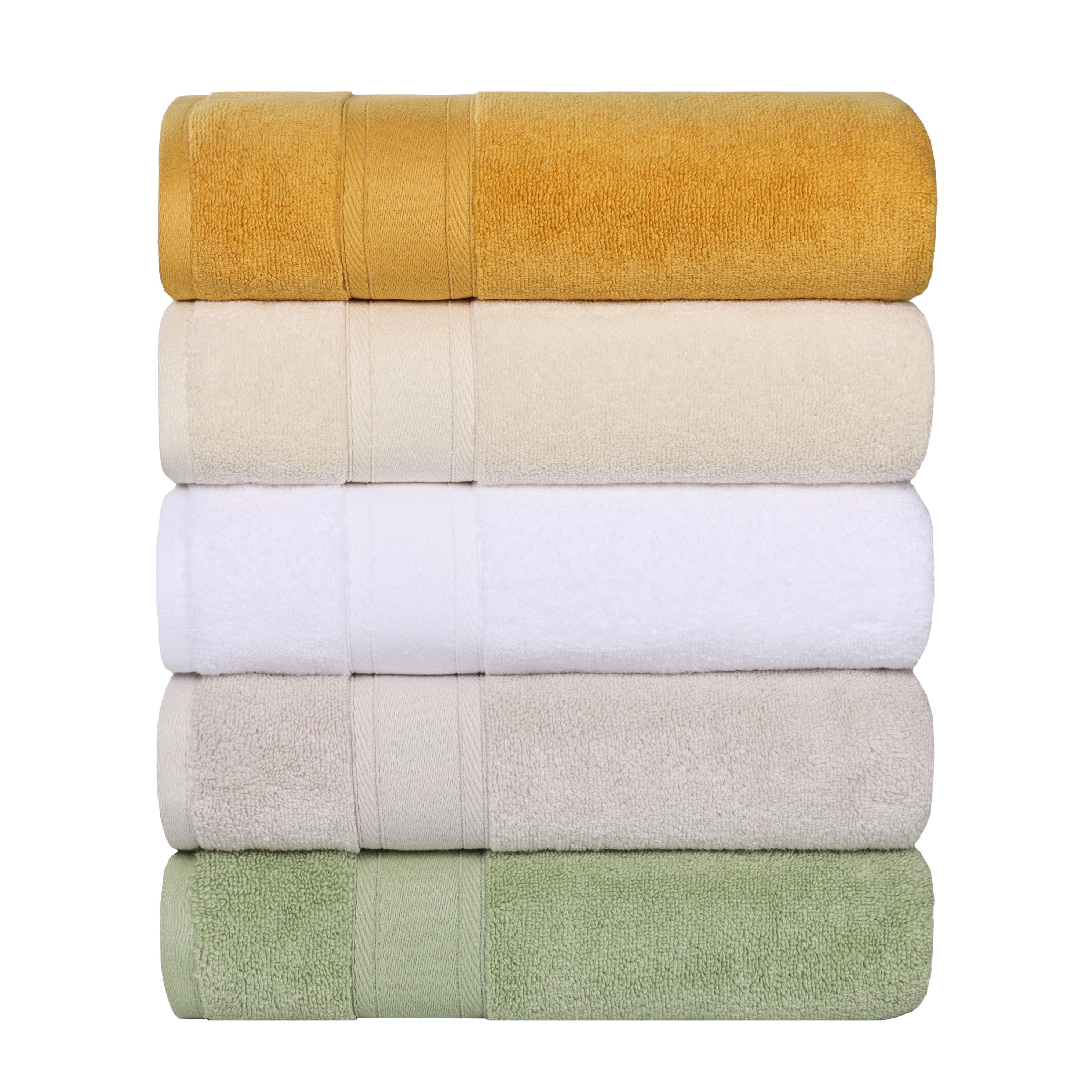 Belmont Zero Twist Cotton Medium Weight Face Towels, Set of 12