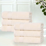 Belmont Zero Twist Cotton Medium Weight Hand Towels, Set of 6