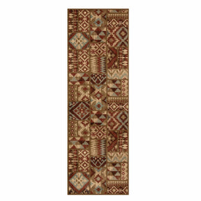 Berlin Aztec Geometric Southwestern Indoor Area Rugs or Runner Rug