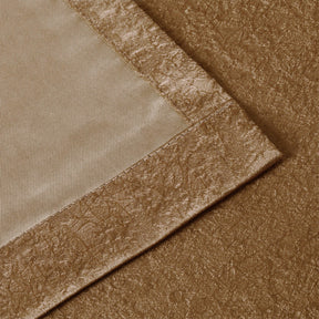 Blackout Senna Solid Textured Grommet Curtain Panels. Set of 2