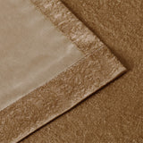 Blackout Senna Solid Textured Grommet Curtain Panels. Set of 2