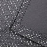 Modern Shimmer Washable Room Darkening Blackout Curtains, Set of 2