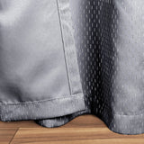 Modern Shimmer Washable Room Darkening Blackout Curtains, Set of 2