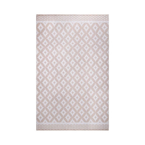 Modern Geometric Lattice Indoor Outdoor Area Rug