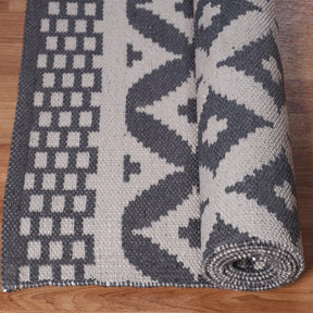 Modern Geometric Lattice Indoor Outdoor Area Rug
