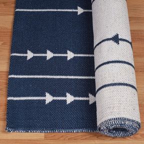 Bohemian Arrow Line Pattern Indoor Outdoor Area Rug