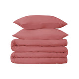 Egyptian Cotton 530 Thread Count Solid Luxury Duvet Cover Set