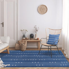 Bohemian Arrow Line Pattern Indoor Outdoor Area Rug