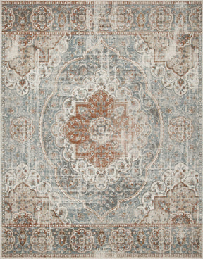 Bodhi Vintage Floral Medallion Indoor Area Rugs or Runner Rug