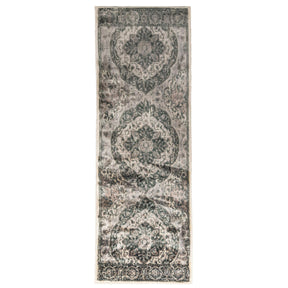 Bodhi Vintage Floral Medallion Indoor Area Rugs or Runner Rug