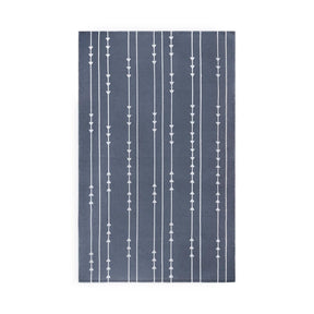 Bohemian Arrow Line Pattern Indoor Outdoor Area Rug