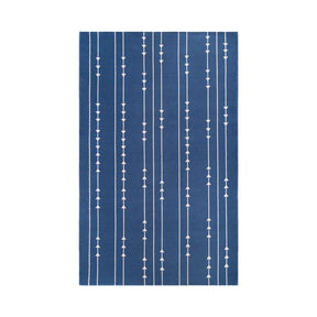 Bohemian Arrow Line Pattern Indoor Outdoor Area Rug