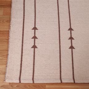 Bohemian Arrow Line Pattern Indoor Outdoor Area Rug