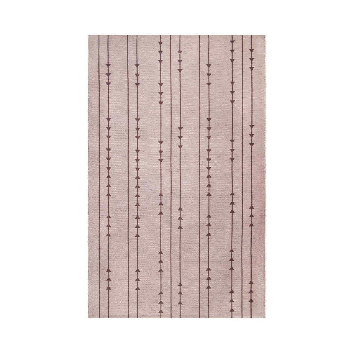 Bohemian Arrow Line Pattern Indoor Outdoor Area Rug