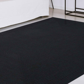 Bohemian Indoor Outdoor Rugs Solid Rectangle Braided Area Rug