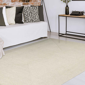 Bohemian Indoor Outdoor Rugs Solid Rectangle Braided Area Rug