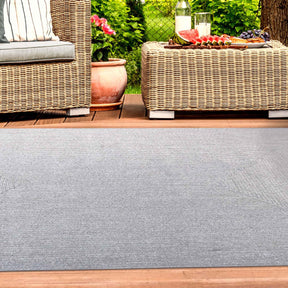 Bohemian Indoor Outdoor Rugs Solid Rectangle Braided Area Rug