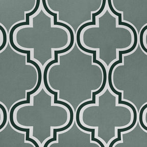 Bohemian Trellis Printed Eclectic Blackout Grommet Curtain Panel Set