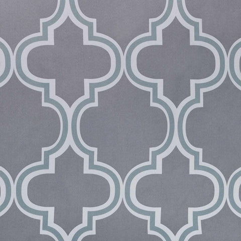 Bohemian Trellis Printed Eclectic Blackout Grommet Curtain Panel Set